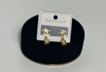 CC SLOT GOLD EARRING