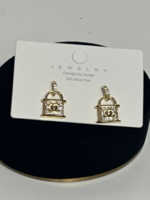 LV SLOT EARRING