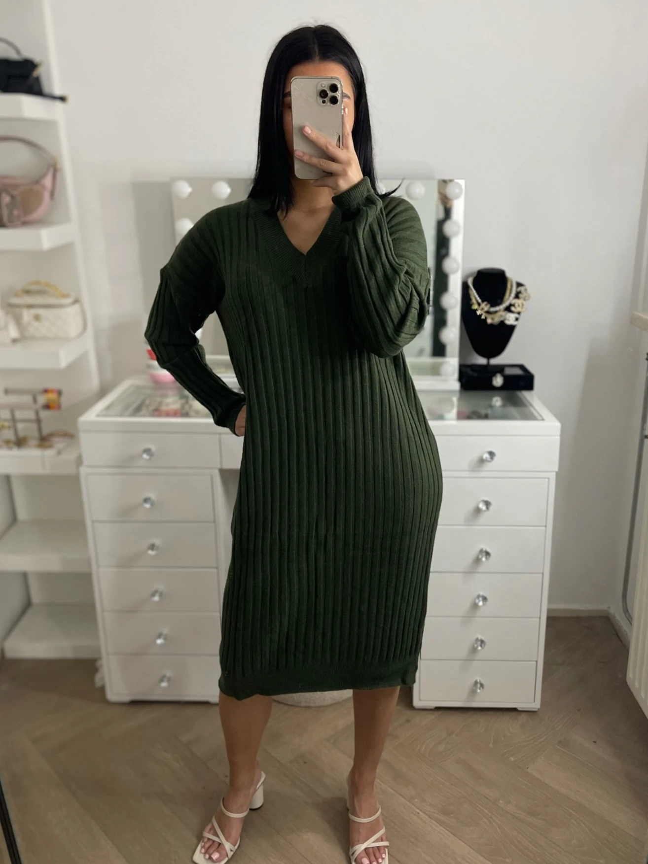 Sara rib dress