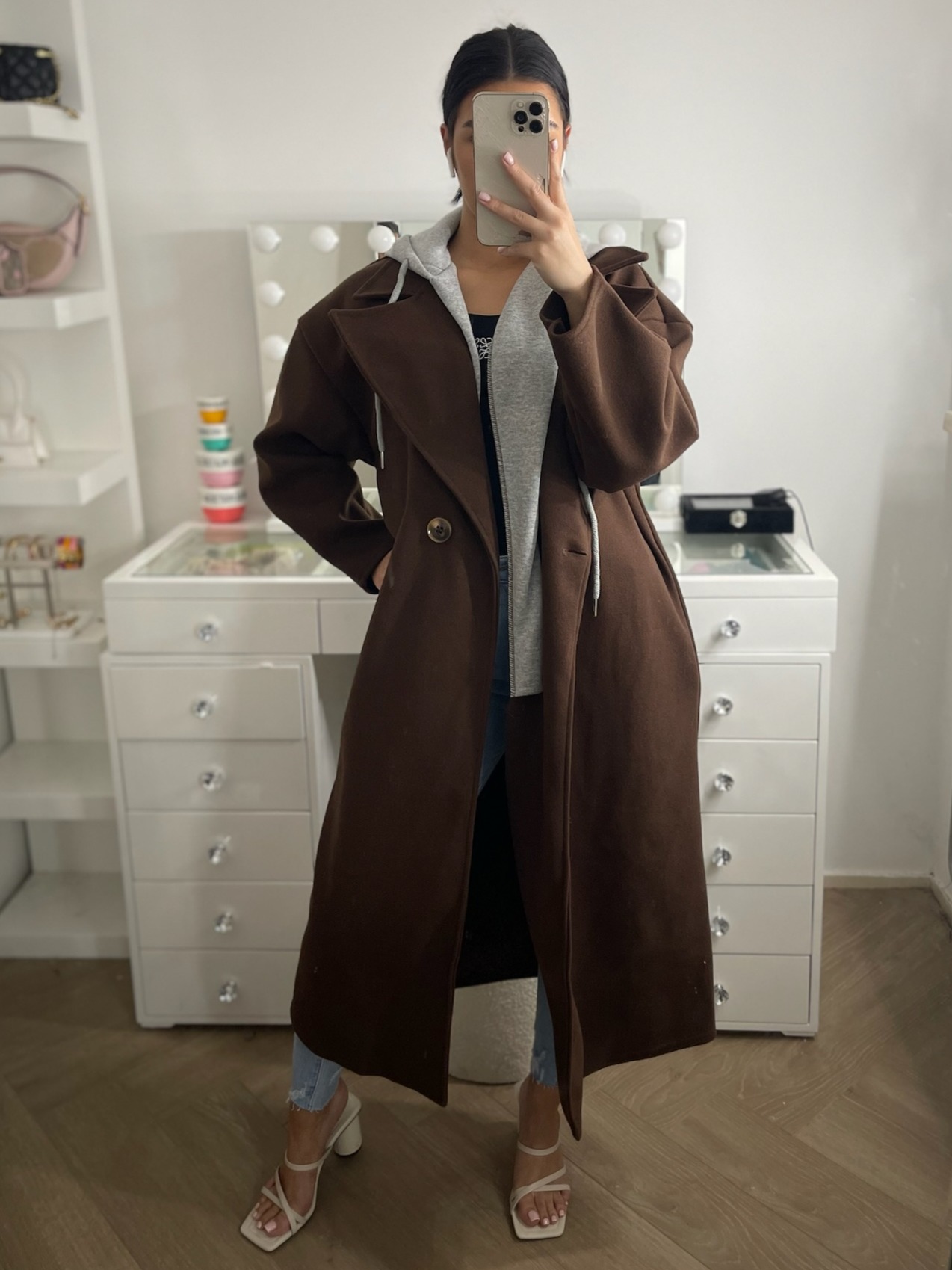 Bella hoody coat